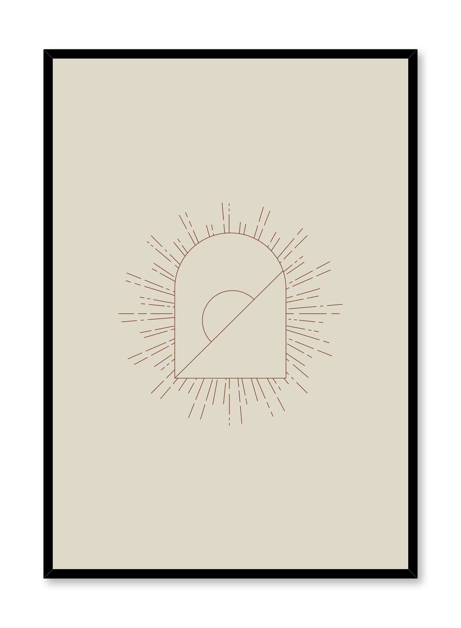 Sunshine Ahead Poster Prints Wall Art Gift For Home Decoration 12x18 16x24 20x30 24x36 Inches
