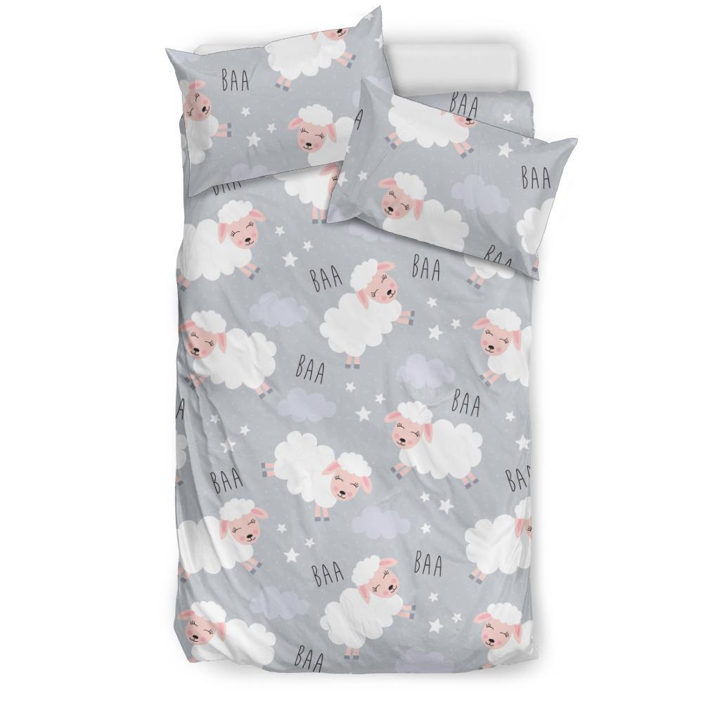 Sweet Dreams Sheep Pattern Bedding Comforter Set