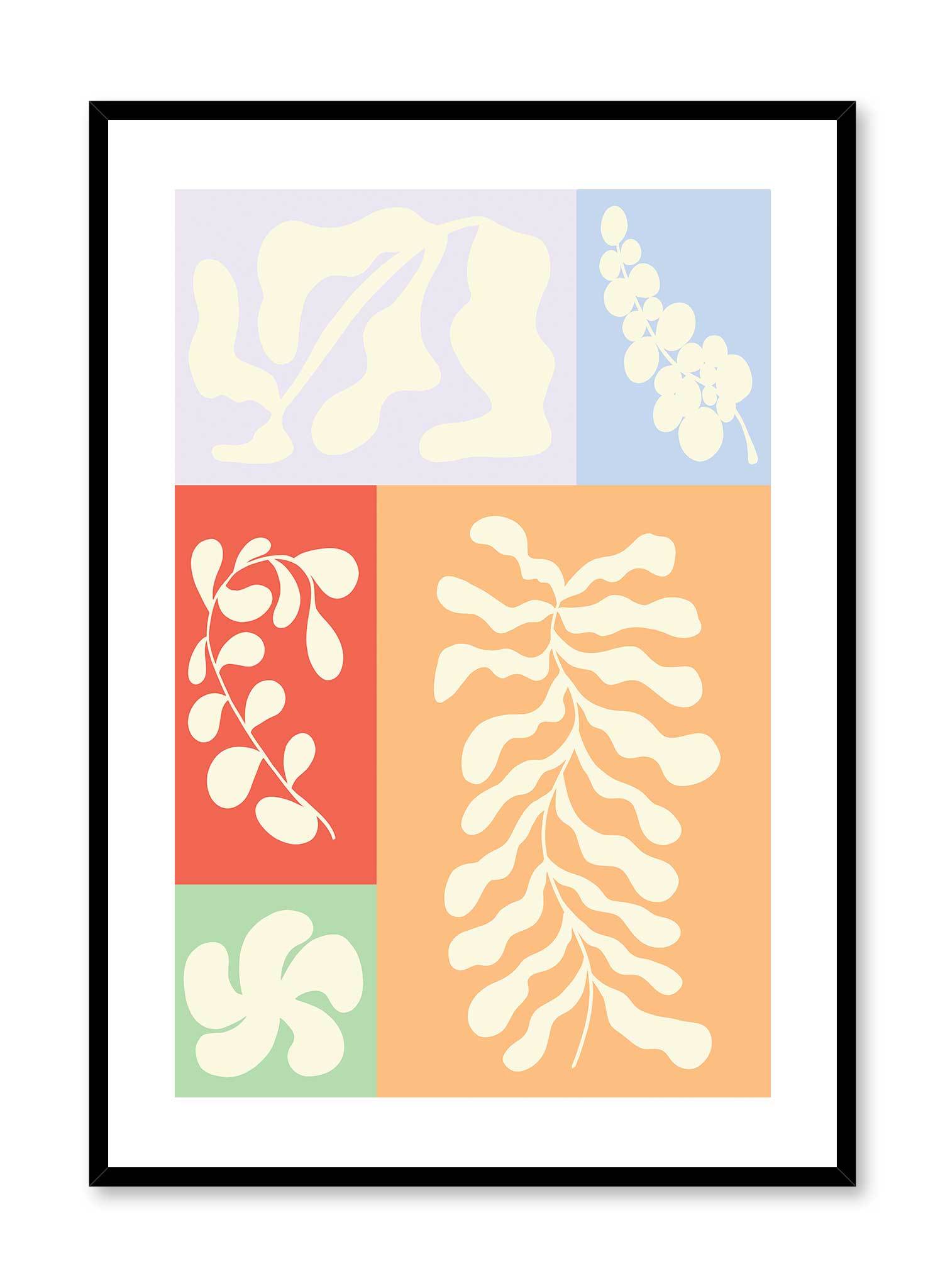 The Leafy Bunch Poster Prints Wall Art Gift For Home Decoration 12x18 16x24 20x30 24x36 Inches