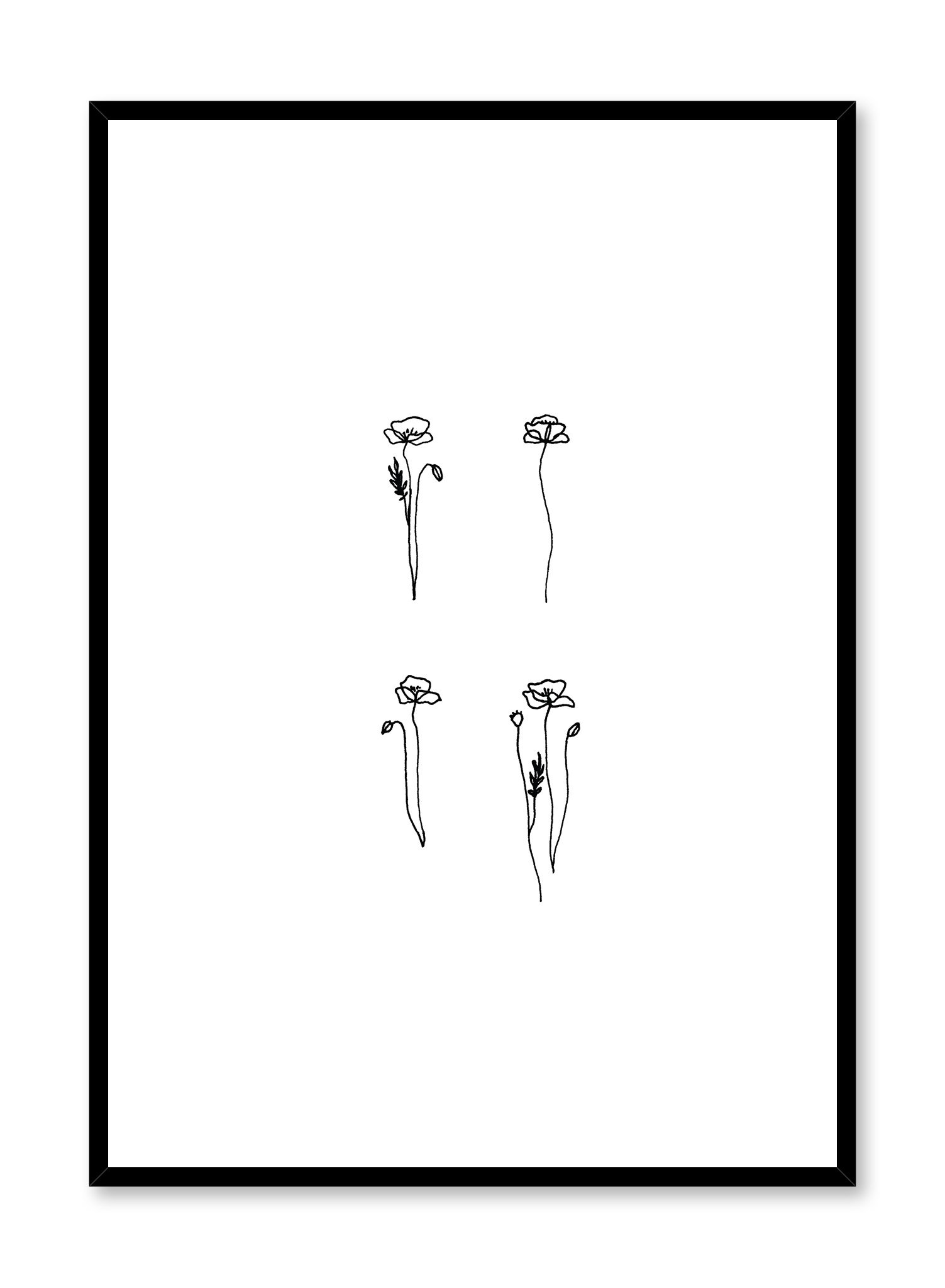 Together And Alone Poster Prints Wall Art Gift For Home Decoration 12x18 16x24 20x30 24x36 Inches