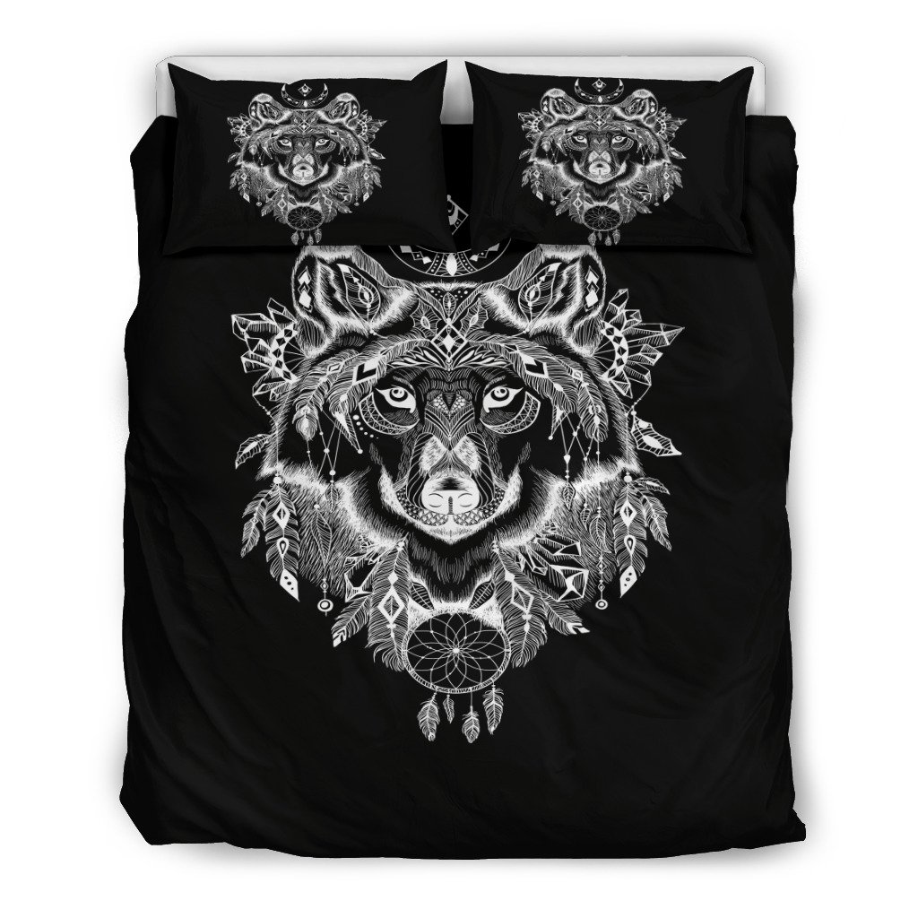 Totem Wolf Bedding Comforter Set For Bedroom