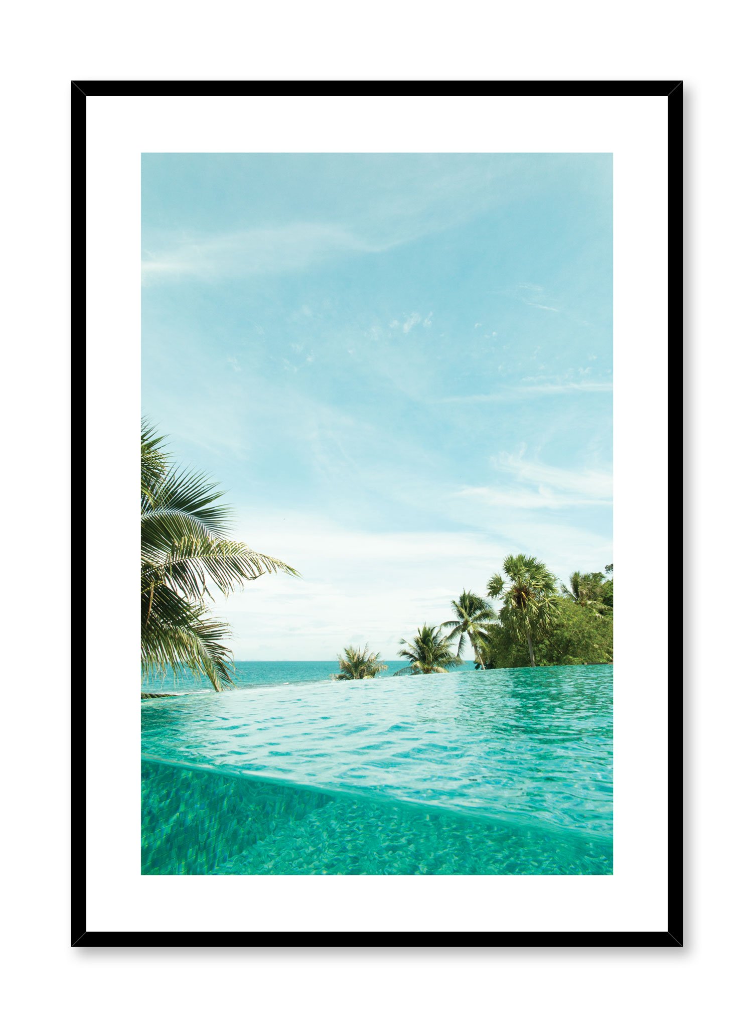 Turquoise Sea Poster Prints Wall Art Gift For Home Decoration 12x18 16x24 20x30 24x36 Inches