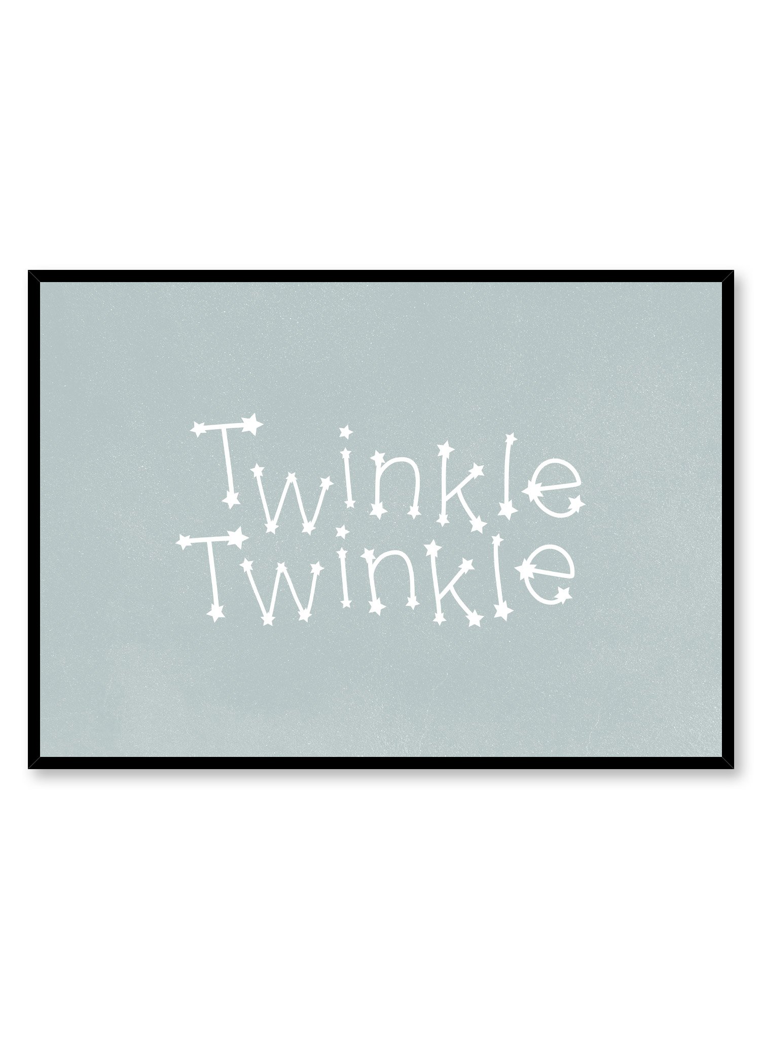 Twinkle Twinkle Poster Prints Wall Art Gift For Home Decoration 12x18 16x24 20x30 24x36 Inches