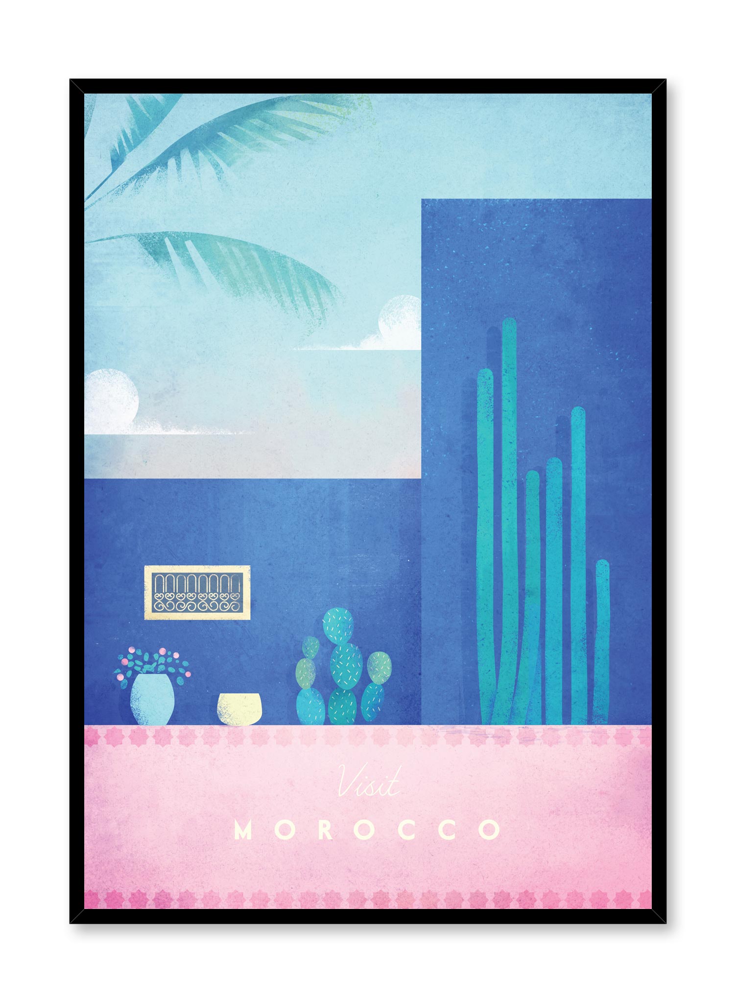Visit Morocco Poster Prints Wall Art Gift For Home Decoration 12x18 16x24 20x30 24x36 Inches