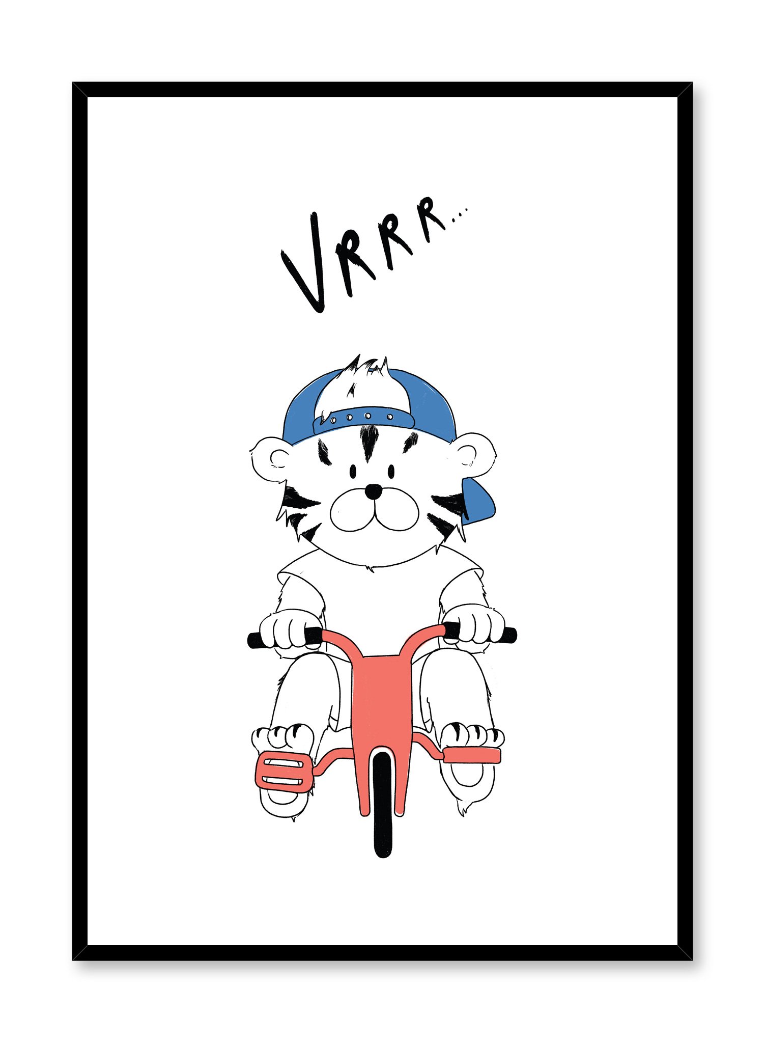 Vroom Vroom! Poster Prints Wall Art Gift For Home Decoration 12x18 16x24 20x30 24x36 Inches