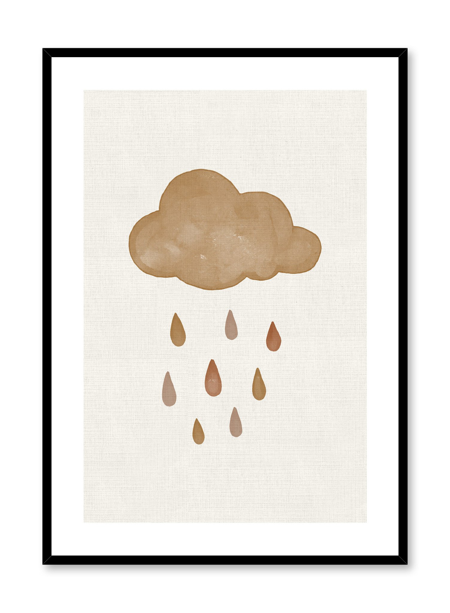 Watercolour Cloud Poster Prints Wall Art Gift For Home Decoration 12x18 16x24 20x30 24x36 Inches