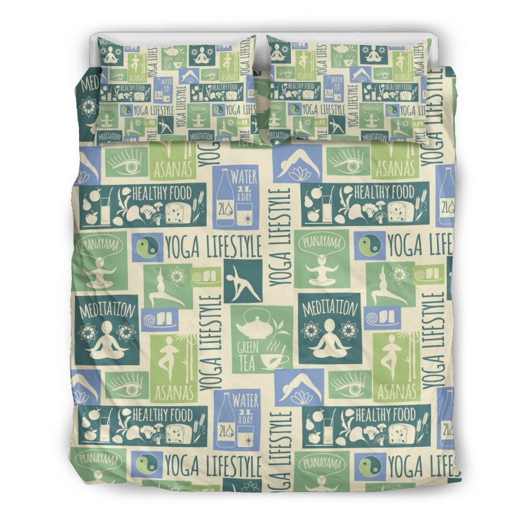 Yoga Bedding Comforter Set For Bedroom
