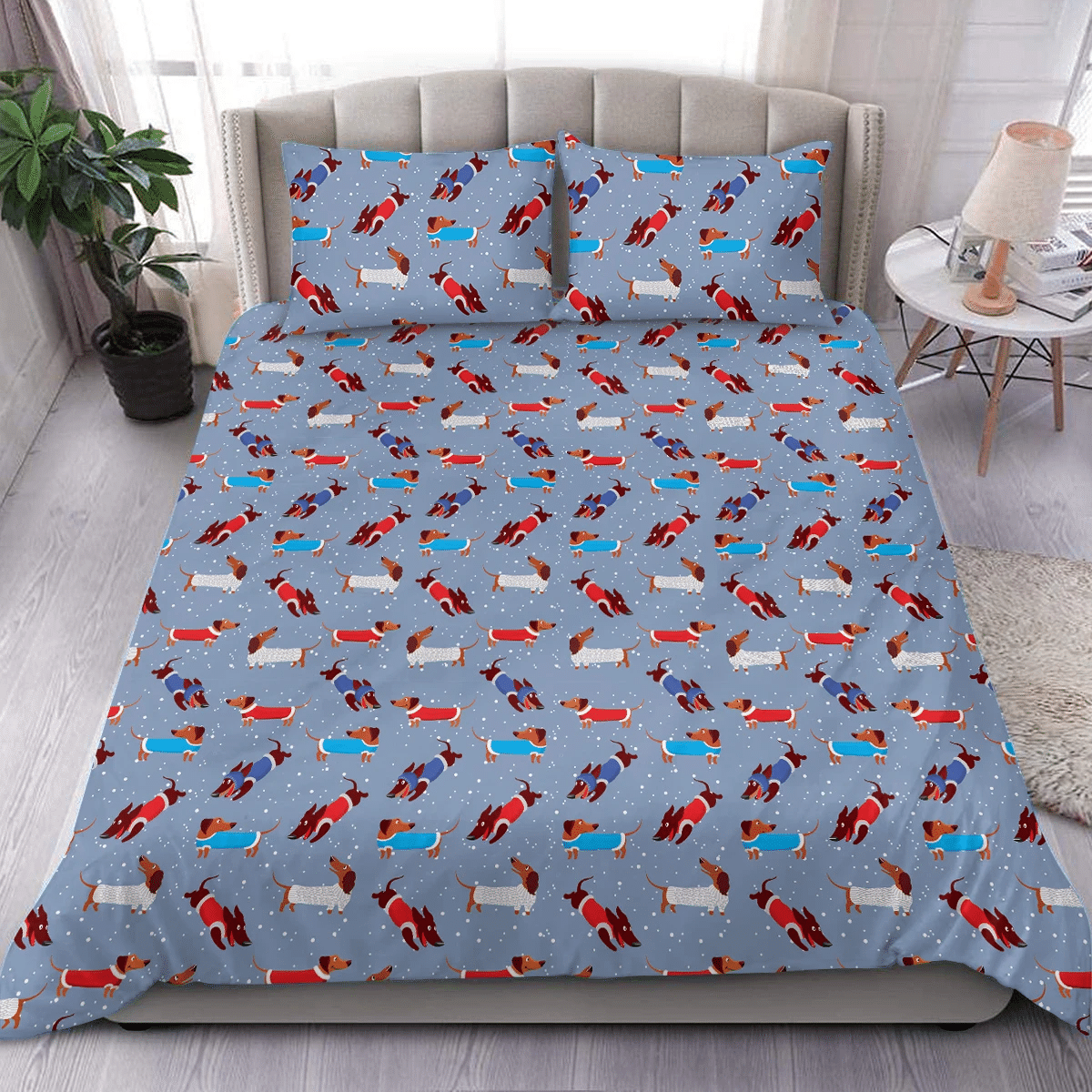 dachshund bedding set