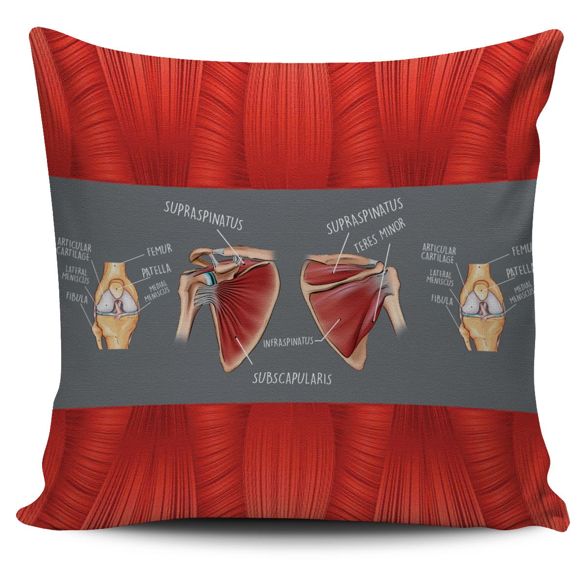 Physical Therapy Pillow Cover Square Pillow Decorative Gift For Home Decoration 45x45cm