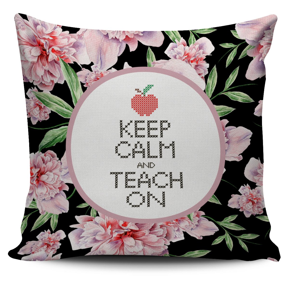 Teach On Pillow Cover Square Pillow Decorative Gift For Home Decoration 45x45cm