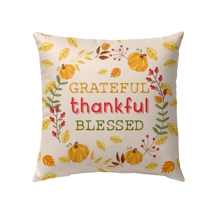 blessed pillow cover