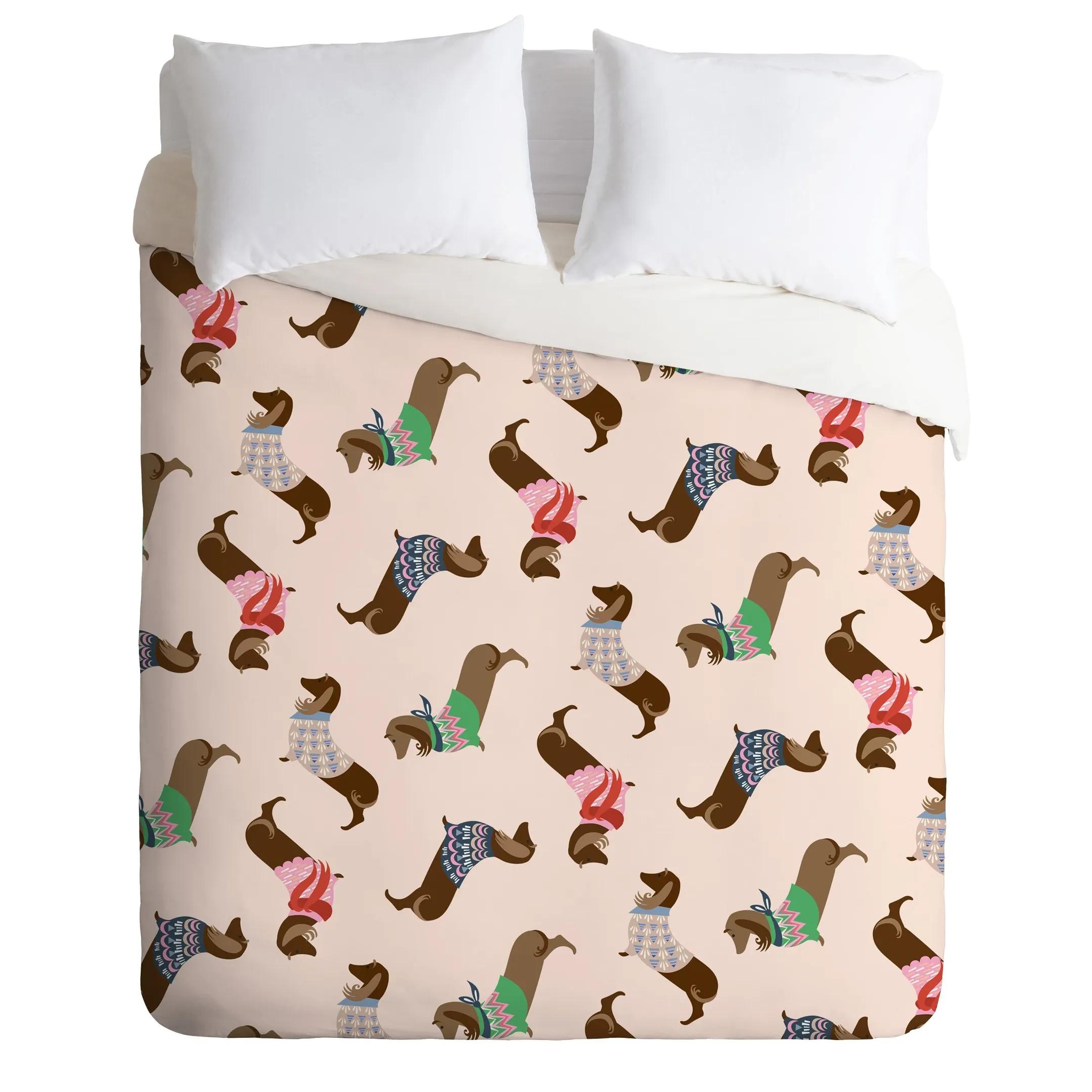 dog pattern duvet cover