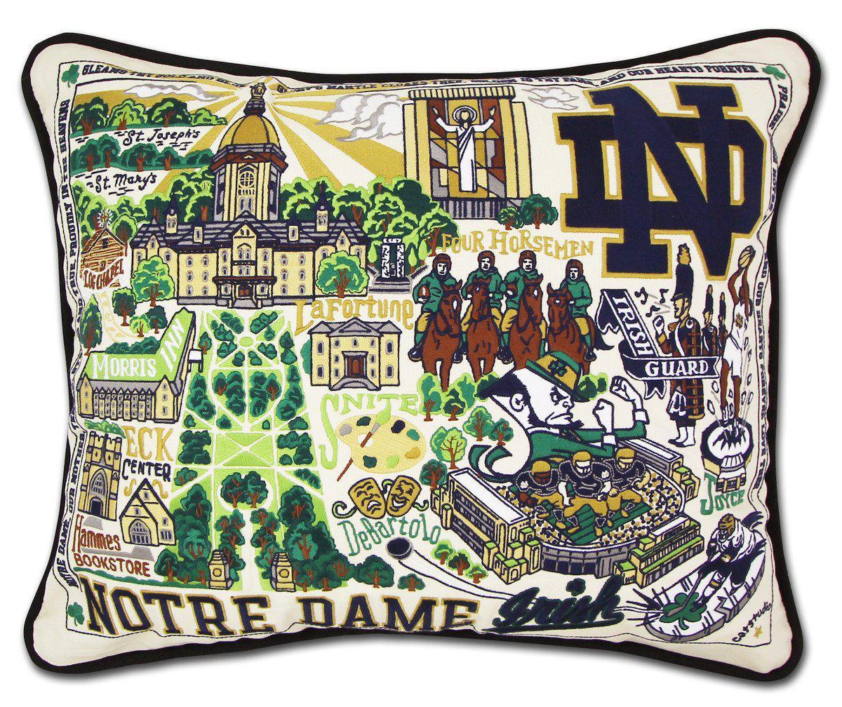 notre dame pillowcase