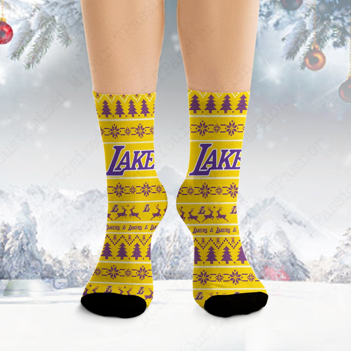 lakers socks